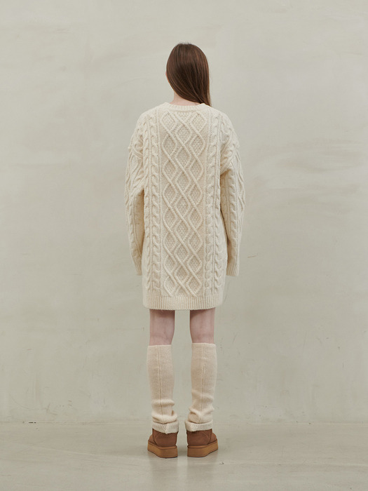 Sophia Cable Knit One-Piece