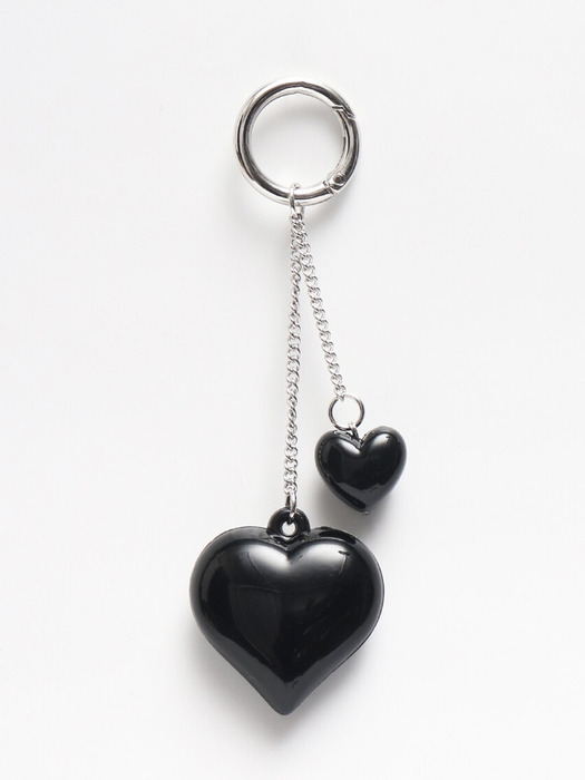 amor key ring (black)