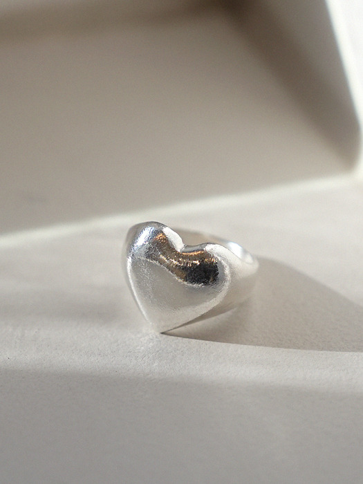 [SILVER 925] HOLIDAY HEART RING 02