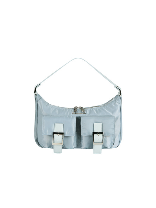 PK Hobo Bag (nylon)(light blue)
