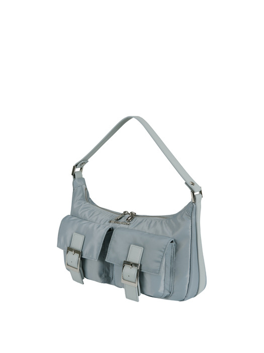 PK Hobo Bag (nylon)(light blue)