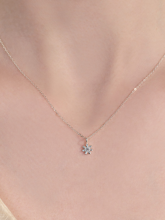 [sv925] baby flower necklace