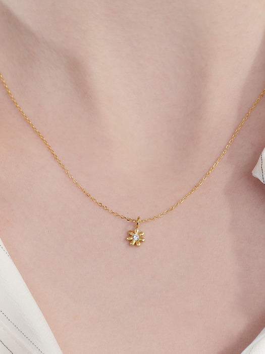 [sv925] baby flower necklace
