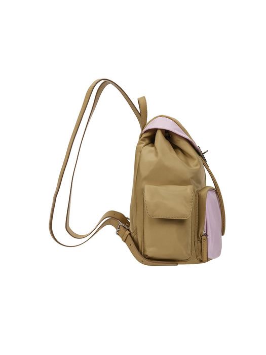 Hey Double Pocket Backpack M (헤이 더블 포켓 백팩 미듐)_3colors