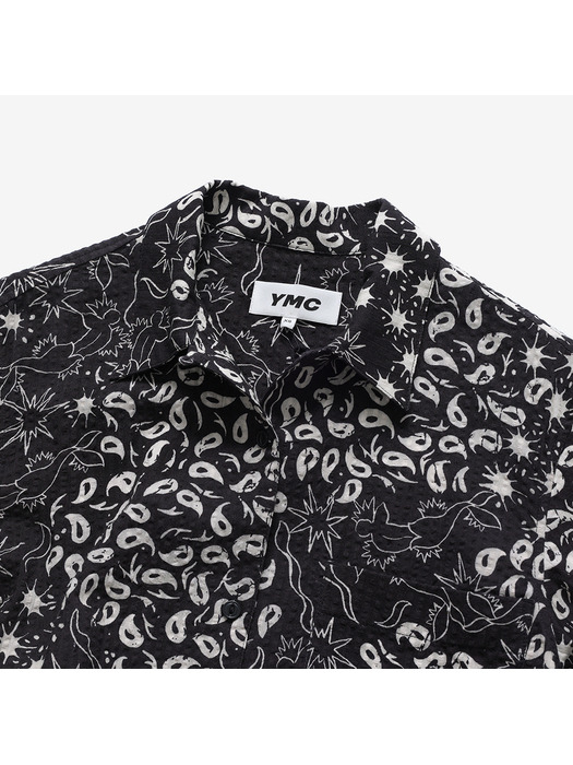 [본사정품] 와이엠씨 베가스 숏 슬리브 셔츠 (BLK)(AYMF2412WAL-BLK)