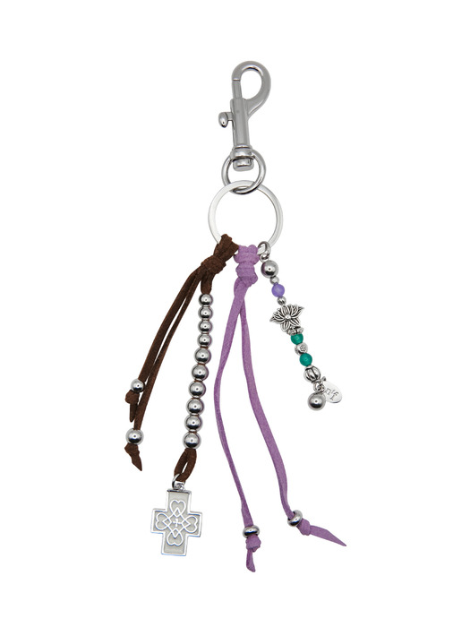 bohemian key ring