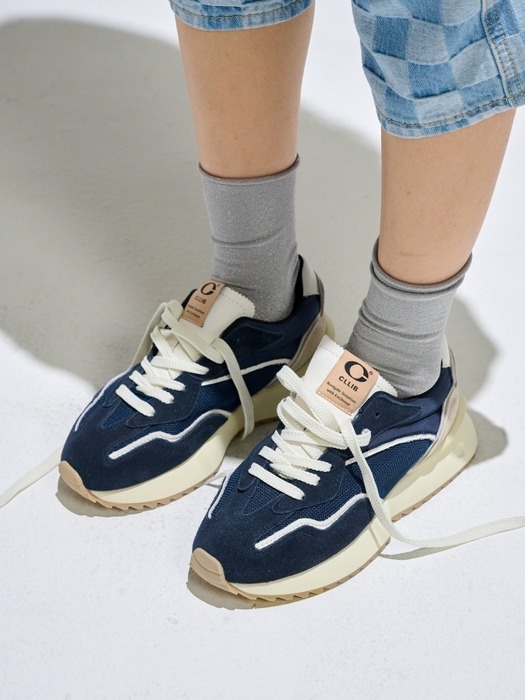 CO-WICK STANDING SNEAKERS-CL0201BL 5.5CM