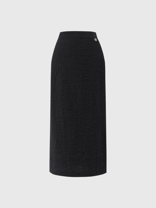 브리트니 윙클 미디 스커트 / BRITNEY WRINKLE MIDI SKIRT_2colors