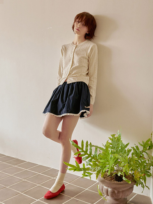 LOVE KNIT CARDIGAN_IVORY (EEOU2CDR01W)