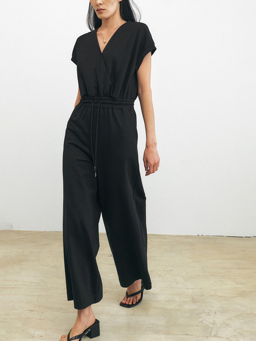 [HACIE X ITALY] COTTON BLENDED JUMPSUIT [3COLORS]