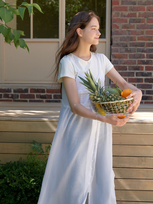 Dessert layered dress (ivory)