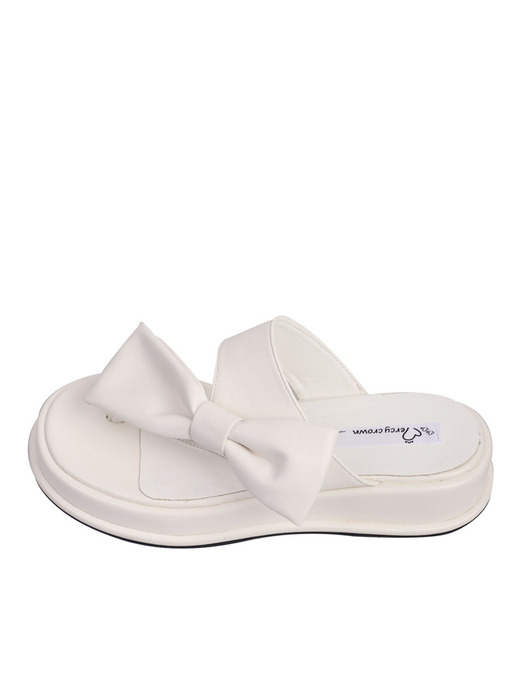 Fairy  Ribbon Summr 4cm sandal _ IVORY