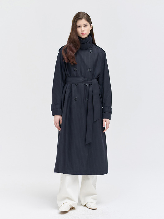 25SN double trench coat [NA/ST]