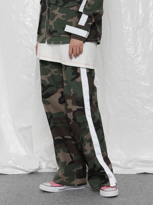 [UNISEX]R TAPED CAMOUFLAGE PT