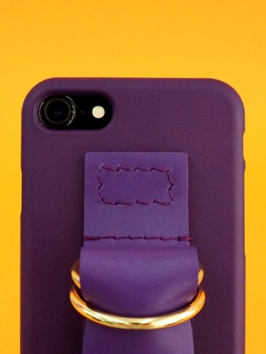 SUN CASE LEATHER PURPLE