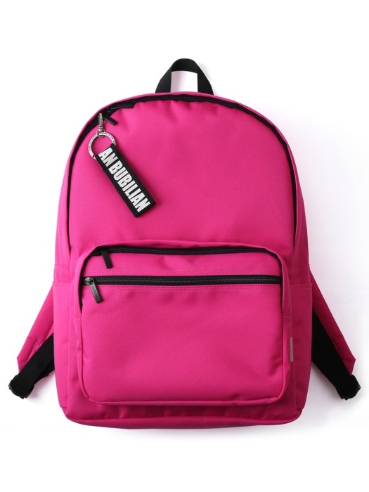 Basic Backpack _ Hot pink
