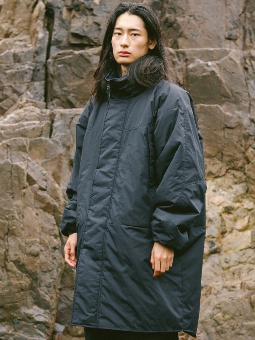 MILL LEVEL7 TYPE-2 LONG PARKA BLACK