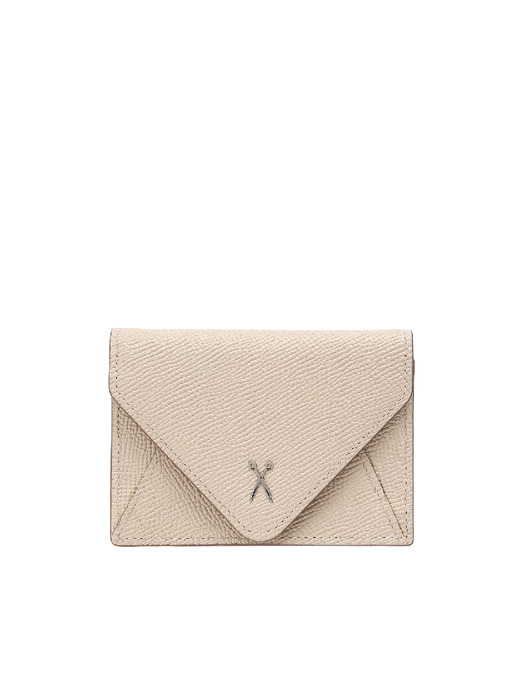 Easypass Amante Card Wallet with Chain Ecru Beige