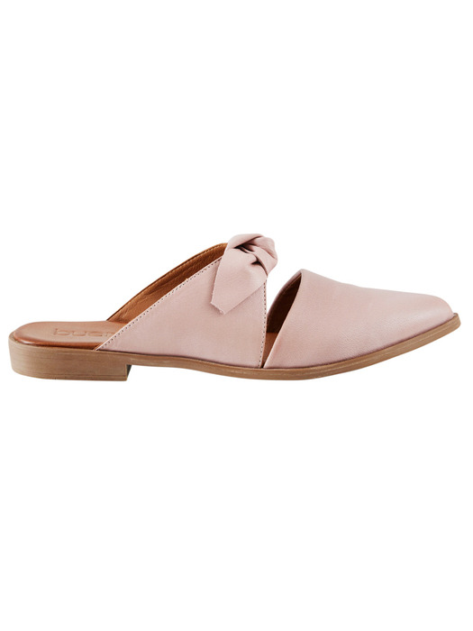 RIBBON TIED MULES_DUSTY ROSE
