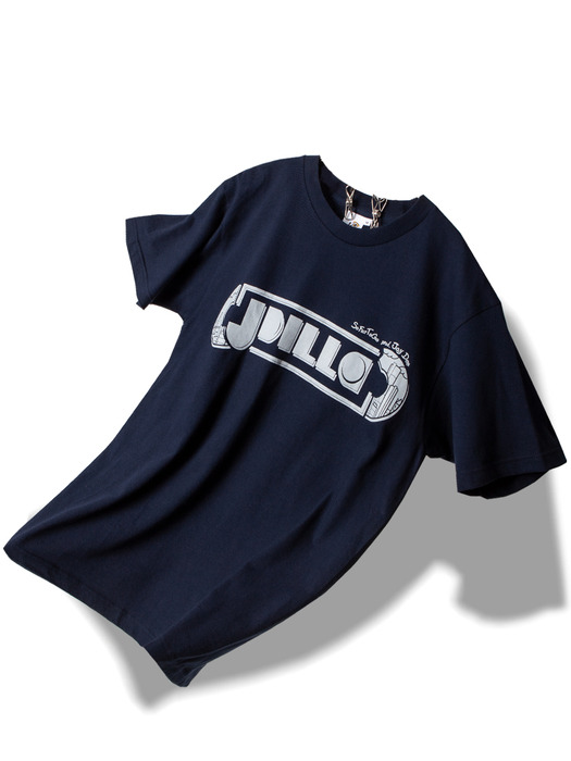 [ SFTG by sofartogo ] #3 J DILLA x DETROIT  t-shirts ( navy )