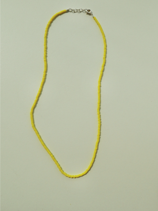 Yellowy necklace