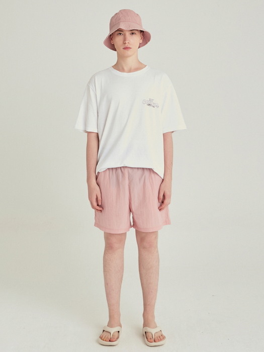 VIVID WATER WIDE SHORT_MOCHA GRAY