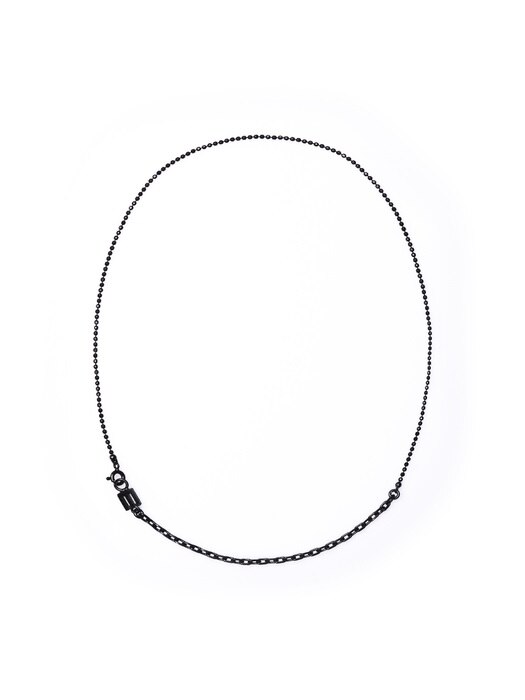 Mix Chain Necklaces(black) +옵션가