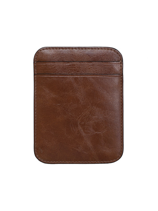 Signature Card Holder_ Brown (+Easy pass)