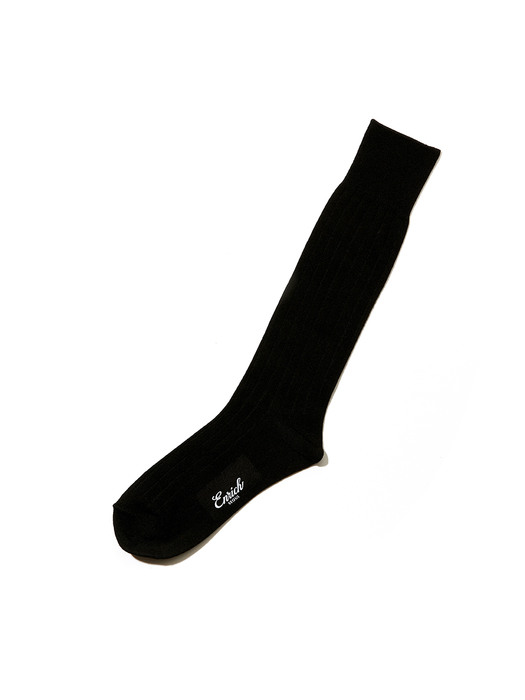 [Over the Calf]Premium Bamboo Socks - Black