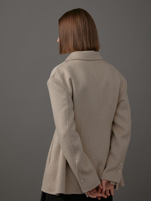 Audery Handmade Jacket_Beige