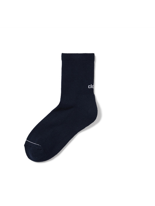 Clove Logo Socks (Navy)