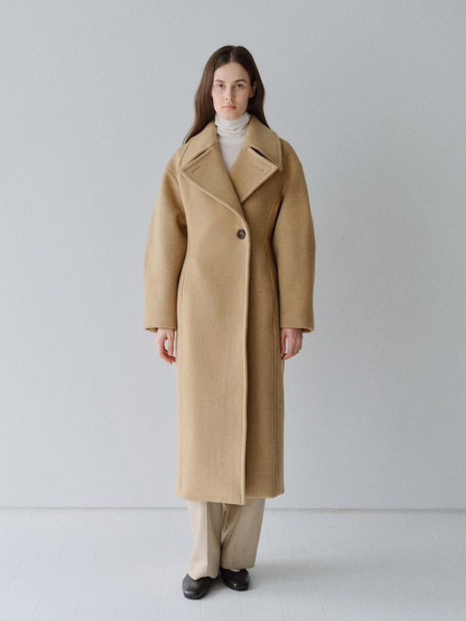 TTW CASHMERE LINE VOLUME COAT_3COLORS