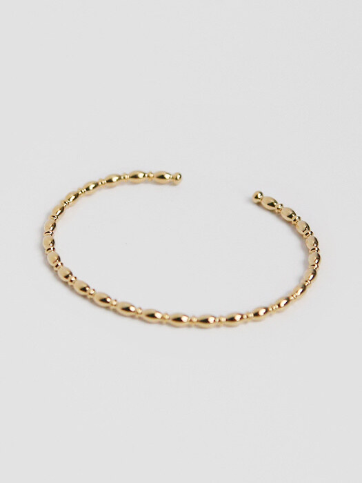 dotted line bangle (2colors)
