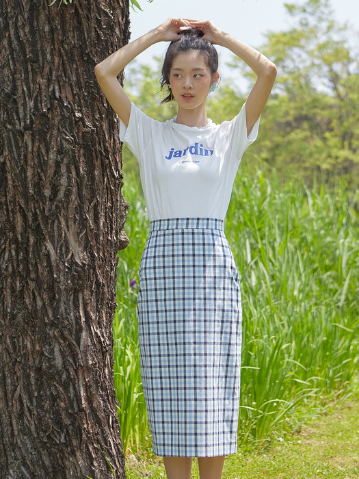 JARDIN LOGO T-SHIRT_WHITE