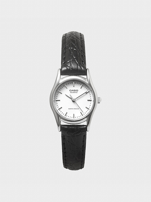 CASIO 카시오 LTP-1094E-7A 여성시계 가죽밴드 손목시계