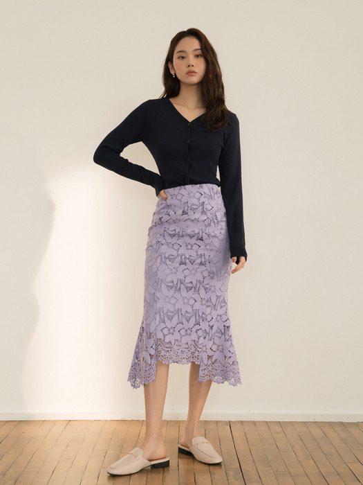 FOR SENTIMENTAL SKIRT LIGHT VIOLET