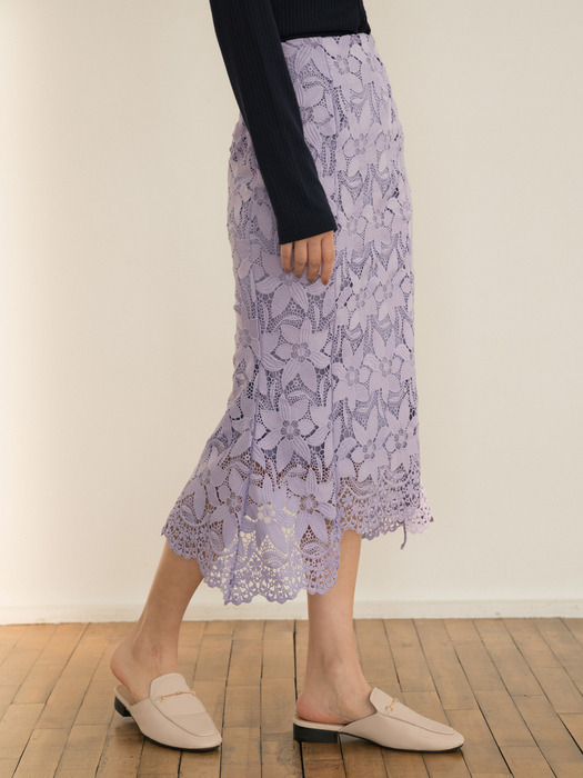 FOR SENTIMENTAL SKIRT LIGHT VIOLET