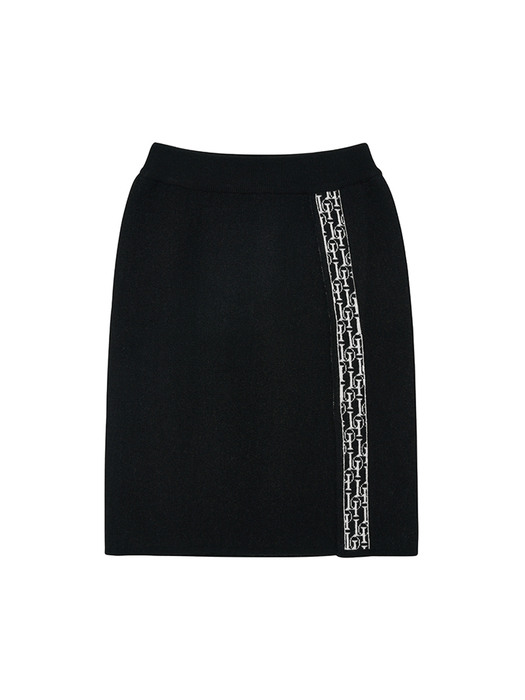 Signature Piping Knitted Skirt