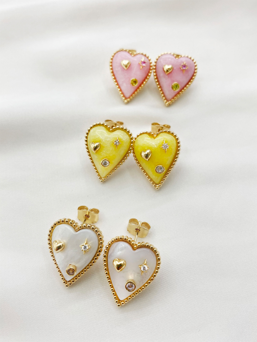 Revien Heart Earring_EC1753