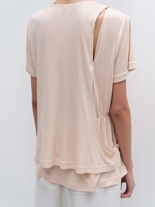 RELAXED FIT LAYERED T-SHIRTS