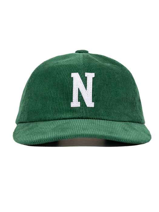 N LOGO CORDUROY CAP (GREEN)