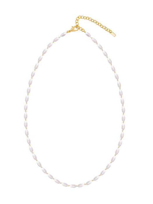RICE PEARL NECKLACE AN421006