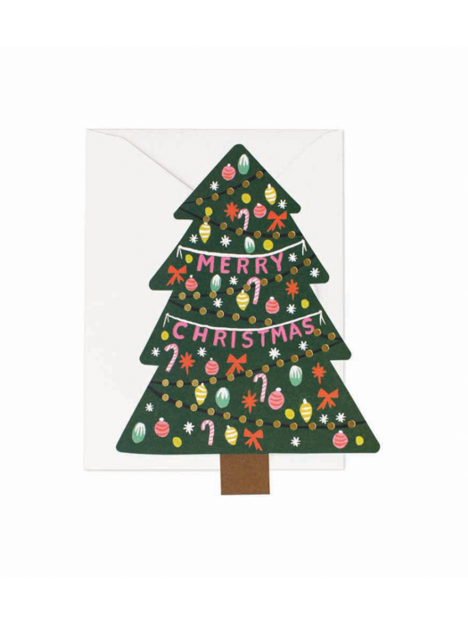 라이플페이퍼 Christmas Tree Card 크리스마스 카드