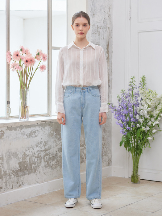 planet-102 wide denim pants_light blue