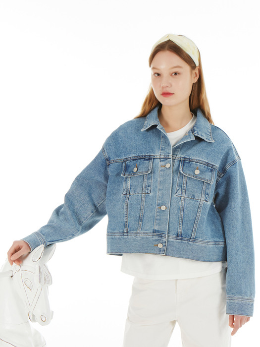 UP-227 데님자켓 블루 _ DENIM JACKET BLUE