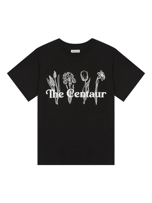 FOUR BEAUTIES T-SHIRT_BLACK