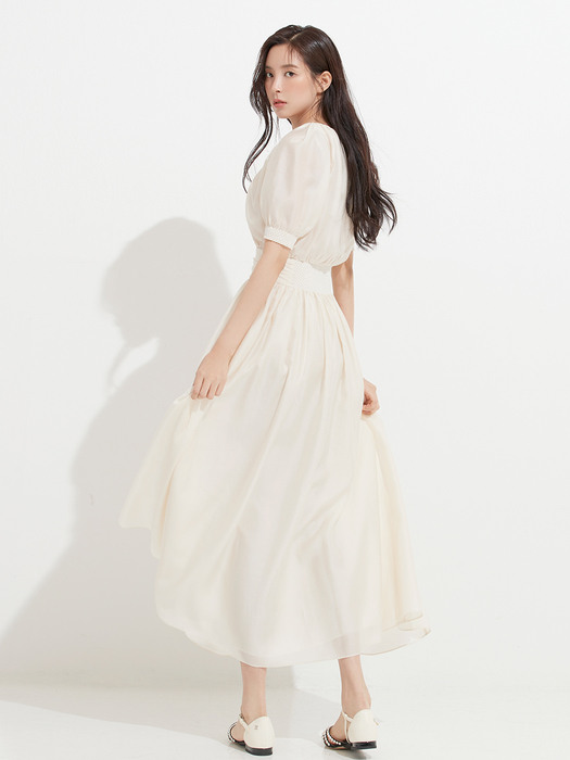 NO.4 DRESS - CREAM