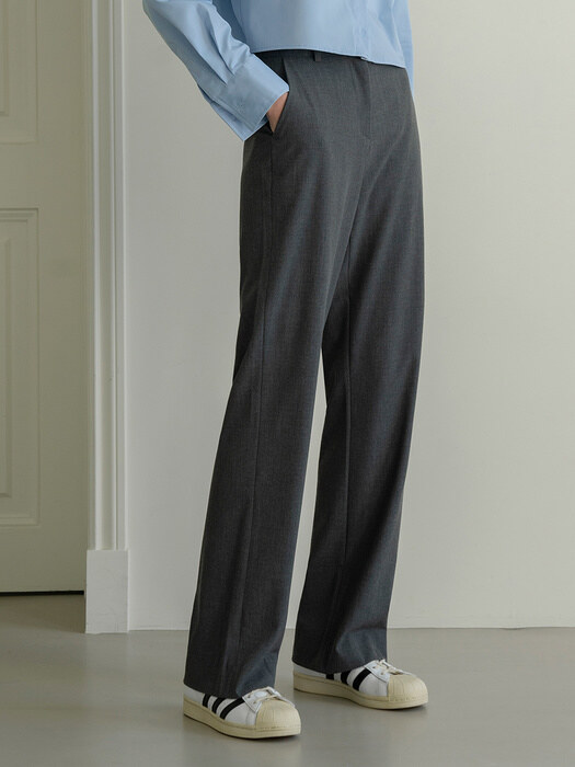 SIPT7050 signature summer trousers_Charcoal