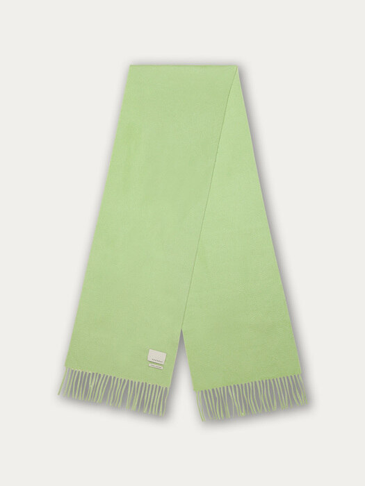 Woven Scarf Solid_Light green