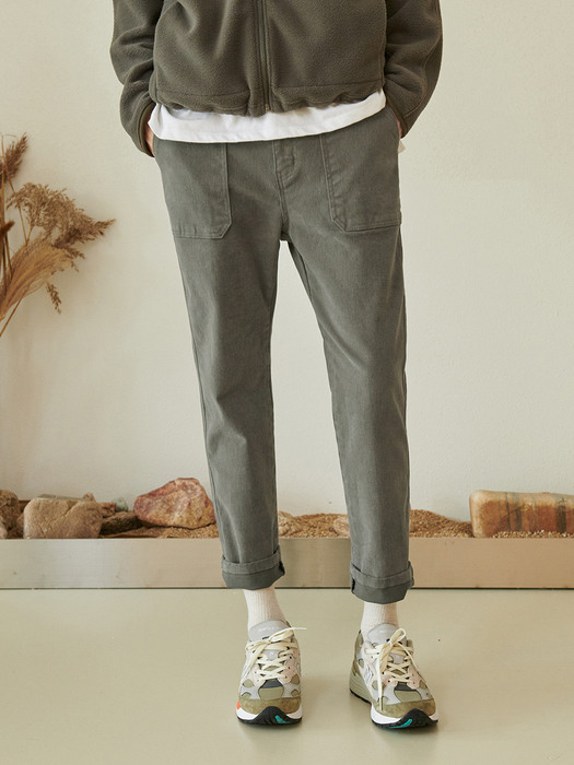 CP-768N Tapered Fatigue Pants_Khaki